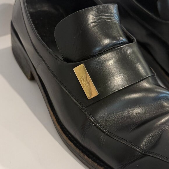 Gucci Men's Dress Square Toe Loafer Size 10.5 D - Picture 2 of 11